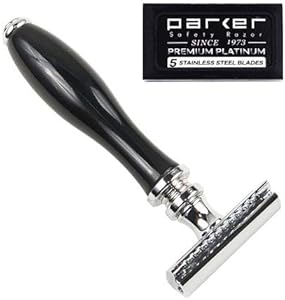 Parker 111B Ebony Handle Three‑Piece Double‑Edge Safety Razor Review