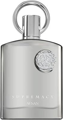 Afnan Supremacy Silver Eau de Parfum for Men 3.4oz