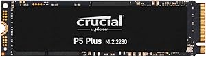 Crucial P5 Plus 1TB PCIe Gen4 NVMe SSD