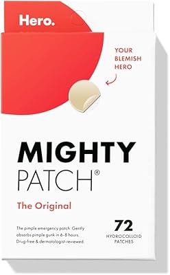 Hero Cosmetics Mighty Patch Original Acne Pimple Patch – 72 Count