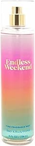 Bath & Body Works Endless Weekend Fine Fragrance Body Mist 8 Fl Oz Review