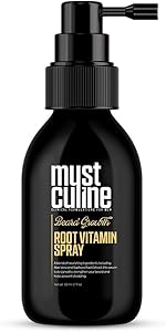 MUSTCULINE Beard Root Vitamin Spray 1.7oz Unscented Review