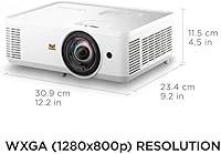 ViewSonic PS502W 4000 Lumens WXGA Short Throw Projector — image 7