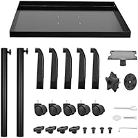 FLOLXNB Salon Tray Cart Premium Metal Tattoo Tray Rolling Trolley — image 5