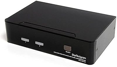 StarTech 2 Port DVI KVM Switch SV231DVIUA