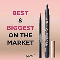 Skone Waterproof Liquid Eyeliner - Jet Black (0.07oz) — image 9