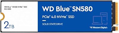 Western Digital 2TB WD Blue SN580 NVMe SSD