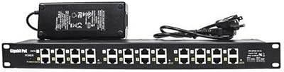 WiFi-Texas 12 Port Gigabit Passive PoE Injector 24V 120W