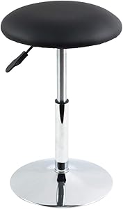 FURWOO Short Round Spa Stool - Height Adjustable Vanity Stool Review