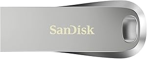 SanDisk 128GB Ultra Luxe USB 3.2 Gen 1 Flash Drive
