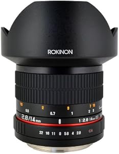 Rokinon 14mm F2.8 Ultra Wide Angle Lens for Canon EF