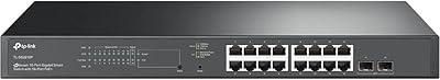 TP-Link TL-SG2218P 16-Port Gigabit Smart Managed PoE Switch