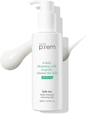 MAKE P:REM Safe Me. Relief Moisture Cleansing Milk 200mL