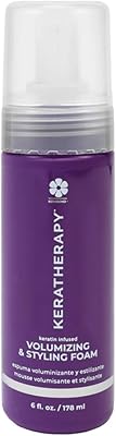KERATHERAPY Keratin Infused Volumizing Nourishing Styling Foam, 6 fl. oz.