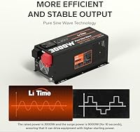 LiTime 3000W Pure Sine Wave Inverter Charger — image 2