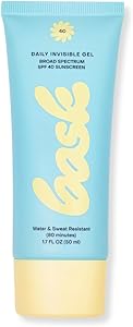 Bask Suncare SPF 40 Daily Invisible Gel Face Sunscreen, 1.7oz Review