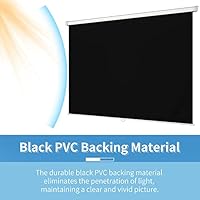 CUETHOU 100-inch 16:9 Auto Locking Projector Screen — image 5