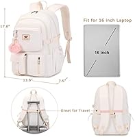 LXYGD 15.6-inch Laptop Backpack for Teens and Students — image 6