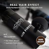 Pacinos Hair Fiber Kit - Dark Brown — image 5