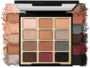 Milani Bold Obsessions Eyeshadow Palette 12 Jewel-Tone Shades Review