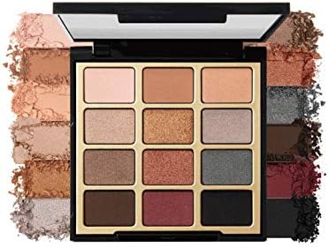 Milani Bold Obsessions Eyeshadow Palette 12 Jewel-Tone Shades