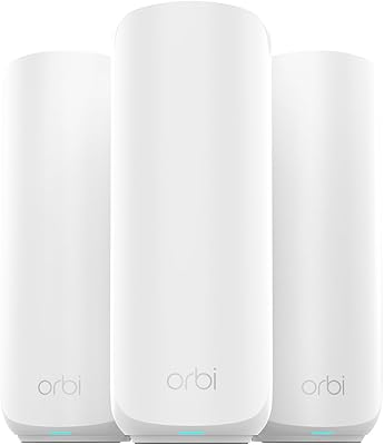 NETGEAR Orbi 370 RBE373 WiFi 7 Mesh System (3-Pack)