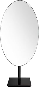 GURUN Large Oval Tabletop Vanity Mirror 7x12 Oil Rubbed Bronze Review