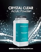Legacy Nails Crystal Clear Acrylic Powder 1lb — image 6
