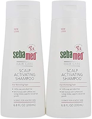 Sebamed Anti Hair Loss Scalp Activating Shampoo 200mL Pack of 2