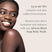 Shea Radiance African Black Soap Body Wash Unscented 16 oz — image 4