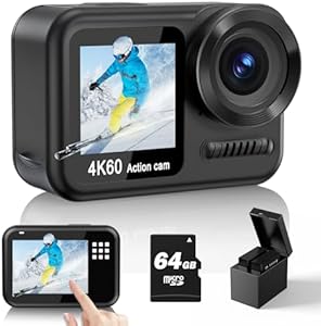 DuaFcoh 4K60FPS WiFi Action Camera 64MP Review