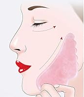 Vinchic Rose Quartz Gua Sha Facial Tool — image 4