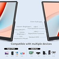Lrtzcbi 14-inch Touchscreen Portable Monitor — image 2