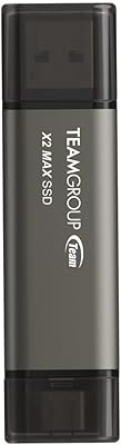 TEAMGROUP 2TB X2 MAX External SSD