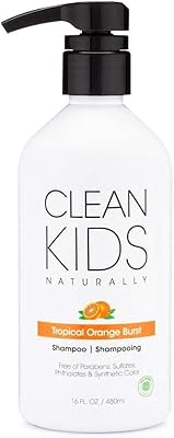 Clean Kids Naturally Tropical Shampoo Orange Burst (2 Bottles)
