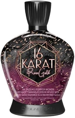 Designer Skin 16 Karat Rose Gold Tanning Lotion 13.5oz