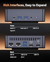 KAMRUI AM21 Mini Gaming PC Ryzen 9 6900HX 16GB 512GB SSD — image 6