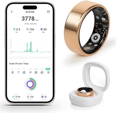 Weylmd Smart Ring for Women and Men