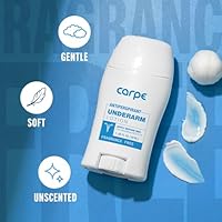 Carpe Underarm Antiperspirant and Deodorant Lotion - Fragrance Free, 3.84oz — image 3