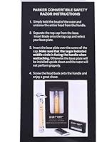 Parker The Convertible Double Edge Safety Razor — image 5