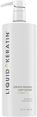 Liquid Keratin Professional Keratin Infusing Deep De-Frizz Conditioner, 33oz
