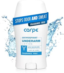Carpe Underarm Antiperspirant and Deodorant Lotion - Fragrance Free, 3.84oz Review