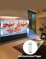 IN&VI Motorized Floor Rising Projector Screen 87″ — image 5