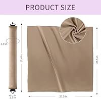 Posicurly Heatless Curls Overnight Hair Curlers - 4 Pcs Velvet Rollers with Satin Wrap — image 5