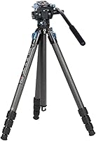 SIRUI ST-124+VA-5 Carbon Fiber Tripod with Fluid Video Head — image 2
