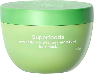 Briogeo Superfoods Avocado + Kiwi Mega Moisture Mask, 8oz
