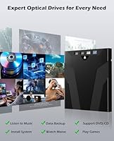 Wbacon 8-in-1 External CD/DVD Drive — image 5