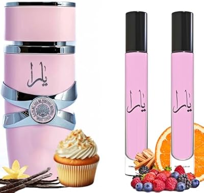 Equivalence Yaras Pink Perfume for Women 2 x 10mL