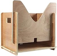 Warm Stylus Vinyl Record Storage Crate, 15 x 12 Inches — image 2