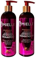 Mielle Pomegranate & Honey Moisturizing/Detangling Shampoo and Conditioner Set 12 fl. oz Each — image 2